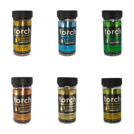 Torch Diamond Drops - 5000 mg Delta 9+Thc-A Gummies - 20 Counts Per Jar Torch Diamond Drops - 5000 mg Delta 9+Thc-A Gummies - 20 Counts Per Jar