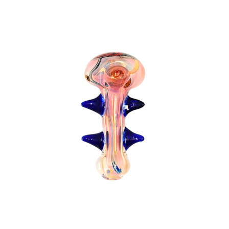 Fancy Handpipe with Wigwag Head - 4 Inch - HPMS98 Fancy Handpipe with Wigwag Head - 4 Inch - HPMS98