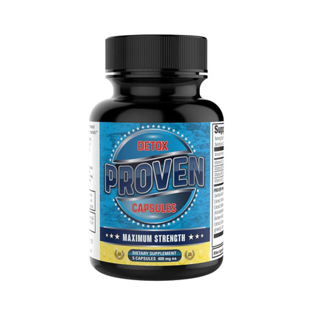Proven Detox Capsules - Maximum Strength - 5 Counts Per Jar Proven Detox Capsules - Maximum Strength - 5 Counts Per Jar