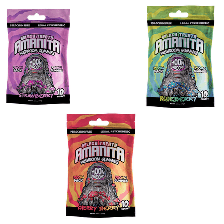 Galaxy Treats Amanita Mushroom Gummies -7500mg 10 Counts Per Pack Galaxy Treats Amanita Mushroom Gummies -7500mg 10 Counts Per Pack