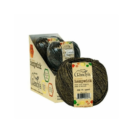 Randys Large 250 Feet - Spool of Hempwick - 4 Counts Per Box Randys Large 250 Feet - Spool of Hempwick - 4 Counts Per Box