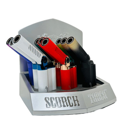 Scorch Torch 90degree - 45 Degree Adjustable U Torch - 9 Counts Per Display (61669) Scorch Torch 90degree - 45 Degree Adjustable U Torch - 9 Counts Per Display (61669)