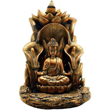Buddha Backflow Incense Burner With 3 Cones Buddha Backflow Incense Burner With 3 Cones