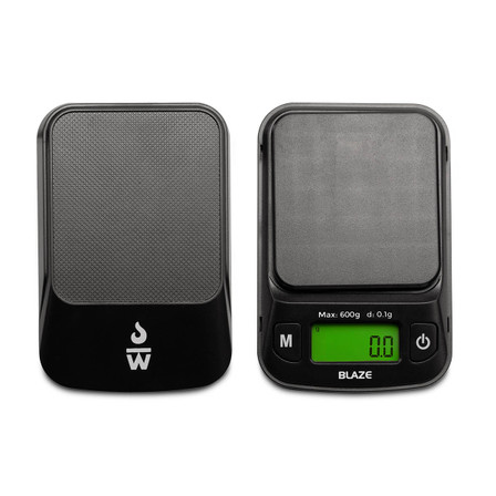 Truweigh Blaze Mini Scale - 600 X 0.1 Gram - Black Truweigh Blaze Mini Scale - 600 X 0.1 Gram - Black