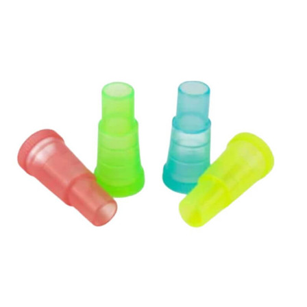 Zebra Hookah Tips 1 Inch Female 100 Counts Per Bag Zebra Hookah Tips 1 Inch Female 100 Counts Per Bag