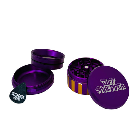 Tuff Shredder Grinder - 60 mm 4 Parts - Assorted Colors - TS00020 Tuff Shredder Grinder - 60 mm 4 Parts - Assorted Colors - TS00020