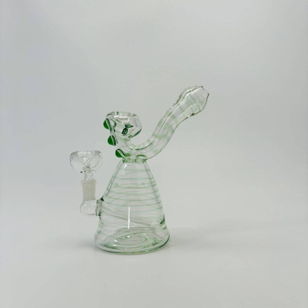 Mini Waterpipe - With Sherlock Perc - 6 Inches - 10mm Male - (RHB-18) - Assorted Mini Waterpipe - With Sherlock Perc - 6 Inches - 10mm Male - (RHB-18) - Assorted