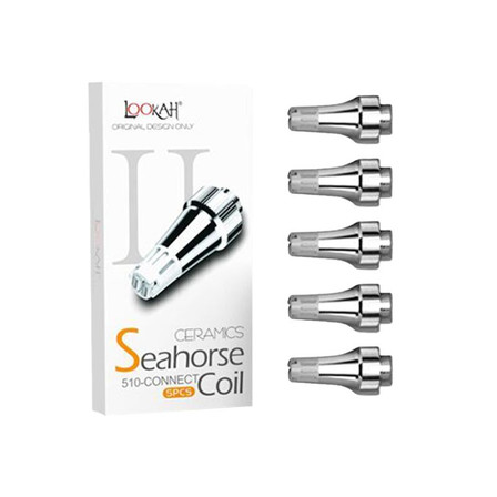 Lookah - Seahorse Ceramic Coil - 5 Per Pack Lookah - Seahorse Ceramic Coil - 5 Per Pack
