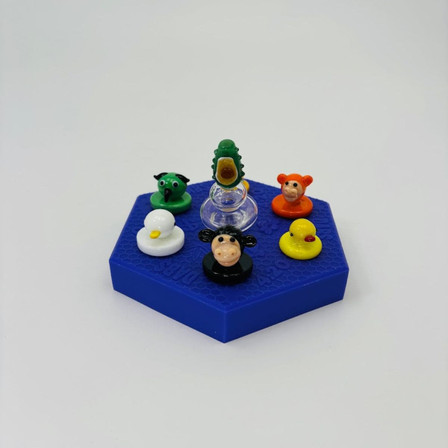 Dabs Silicone Honeycomb Assorted Carb Cap - 7 Pieces Per Display Dabs Silicone Honeycomb Assorted Carb Cap - 7 Pieces Per Display