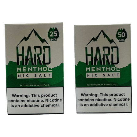 Hard Menthol Nic Salt E-Juice - 30ml Hard Menthol Nic Salt E-Juice - 30ml