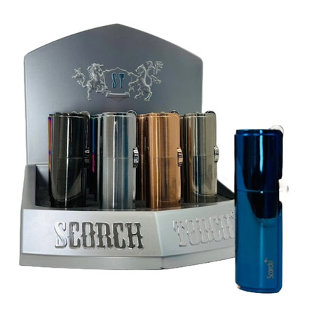 Scorch Torch Flint Igniter 3T With Cigar Punch - 12 Pieces Per Display (61540)