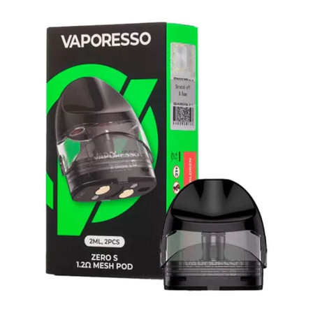 Vaporesso Zero S Mesh Pod 1.2 Ohm - 2 Per Pack Vaporesso Zero S Mesh Pod 1.2 Ohm - 2 Per Pack