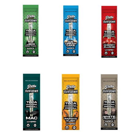 Puro Exotics - Bustdown Diamond - THC-A - Preroll - 2 Grams - 1 Per Pack Puro Exotics - Bustdown Diamond - THC-A - Preroll - 2 Grams - 1 Per Pack