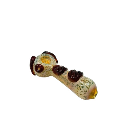 4 Inch Handpipe - With Leaf Design 4 Inch Handpipe - With Leaf Design