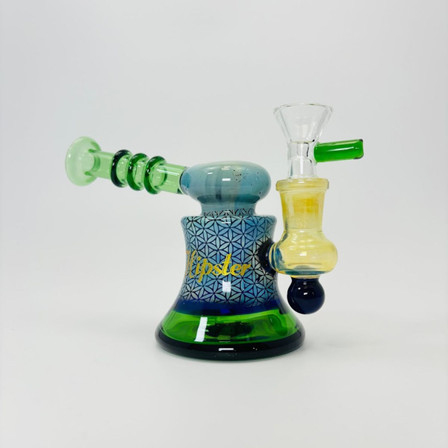 Hipster - Mini Waterpipe with Fancy Designs - LF058 - 5 inches Hipster - Mini Waterpipe with Fancy Designs - LF058 - 5 inches