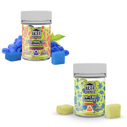 Tre House - Gummies - 20mg Per Gummy - 20 Counts Per Jar Tre House - Gummies - 20mg Per Gummy - 20 Counts Per Jar