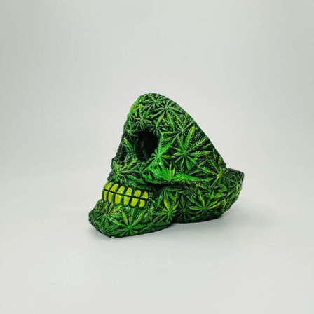 Ashtray Tall Leaf - Skull Ashtray Tall Leaf - Skull