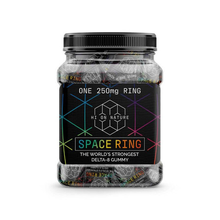 Hon-Space Ring Delta 8-Gummies Jar 250mg-50 Per Pack Hon-Space Ring Delta 8-Gummies Jar 250mg-50 Per Pack