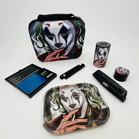 Smoking Gift Kit - 6 Pieces Assorted Design - Ashtray Smoking Gift Kit - 6 Pieces Assorted Design - Ashtray
