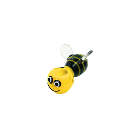 Bee Happy Handpipe - 4 Inches Bee Happy Handpipe - 4 Inches