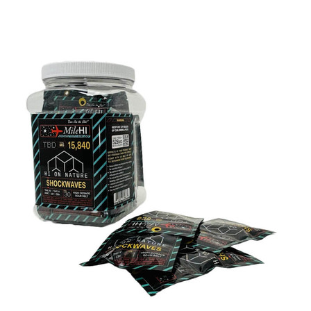 Hon - Mile Hi Shockwaves - Delta 8 - HHC - THC-B - THC-V - CBX - Gummy Belt - 528mg - 30 Pieces Per Jar Hon - Mile Hi Shockwaves - Delta 8 - HHC - THC-B - THC-V - CBX - Gummy Belt - 528mg - 30 Pieces Per Jar