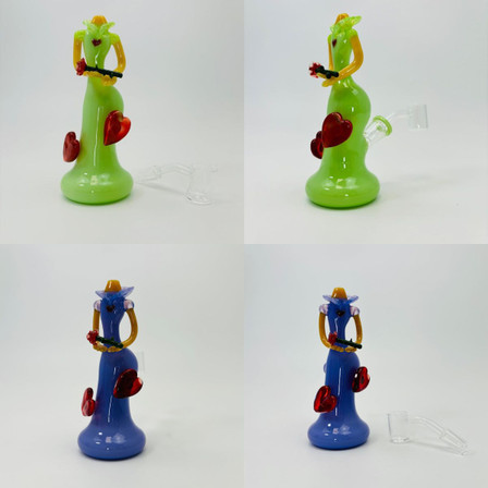 Lady Valentine Waterpipe - 6 Inches - Piece Per Price Lady Valentine Waterpipe - 6 Inches - Piece Per Price