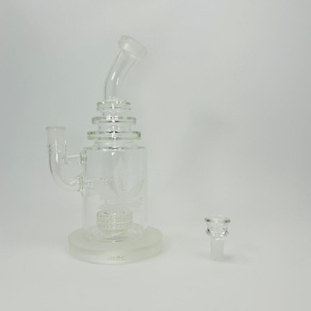 Aleaf - Waterpipe Frosted With Matrix Perc - 13 Inches - AL2081