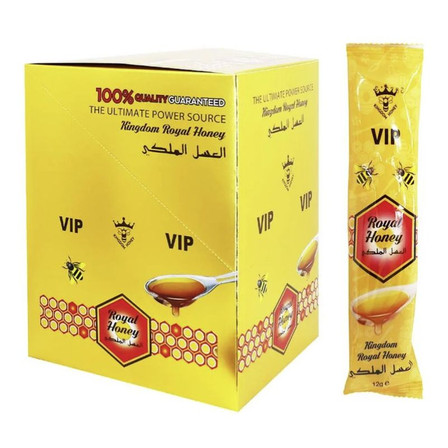 Royal Honey Vip (Spoon) - 12 Grams Each - 12 Counts Per Pack Royal Honey Vip (Spoon) - 12 Grams Each - 12 Counts Per Pack