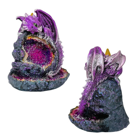 Baby Dragon - Backflow Incense Burner With Led Battery Not Included Baby Dragon - Backflow Incense Burner With Led Battery Not Included