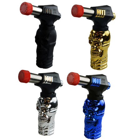 Smokezilla - Magnum Skull Torch - 6 Counts Per Display (22593) Smokezilla - Magnum Skull Torch - 6 Counts Per Display (22593)