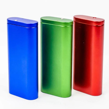 4-inch Metal Dugout With Poker and One Hitter 4-inch Metal Dugout With Poker and One Hitter