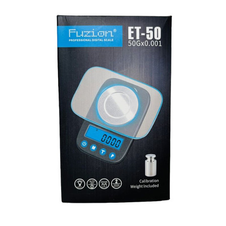 Fuzion Scale 50Grams X 0.001Gram - ET-50 Fuzion Scale 50Grams X 0.001Gram - ET-50