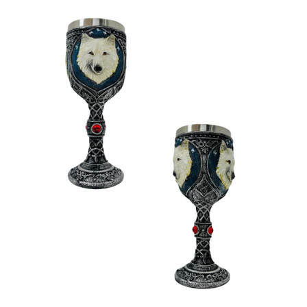 White Wolf Goblet Chalice - 2813 White Wolf Goblet Chalice - 2813