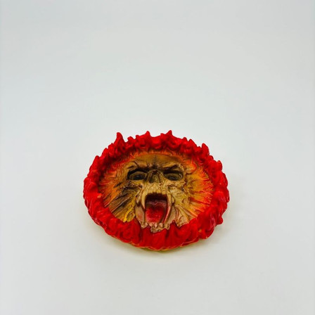  Fire Skull - Ashtray  Fire Skull - AshtrayÂ