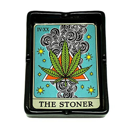 Stoner Tarot Card Ashtray Stoner Tarot Card Ashtray