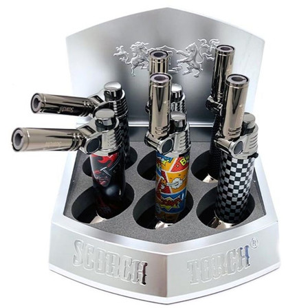 Scorch Torch - Adjustable Angle Torch - 6 Pieces Per Display - #61673-1 Scorch Torch - Adjustable Angle Torch - 6 Pieces Per Display - #61673-1