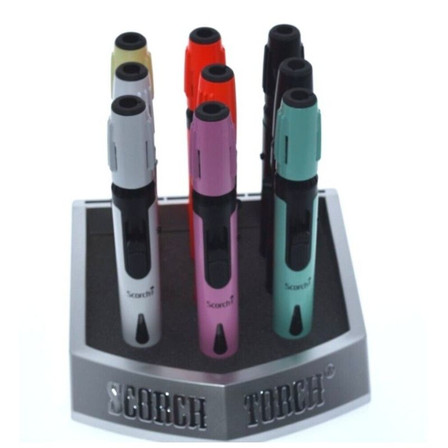Scorch Torch - Pencil Torch Hold Button Neon and Matte Colors - 9 Pieces Per Display - 61686-1 Scorch Torch - Pencil Torch Hold Button Neon and Matte Colors - 9 Pieces Per Display - 61686-1