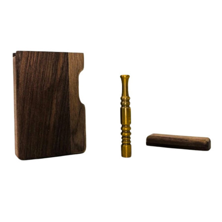 Wooden Dugout With One Hitter - 3 Inches Wooden Dugout With One Hitter - 3 Inches