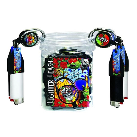Lighter Leash - Tatto Series - 30 Counts Per Jar Lighter Leash - Tatto Series - 30 Counts Per Jar