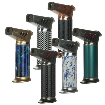 Scorch Torch - Table Torch With Hold Button - 90 Degree - 6 Counts Per Display - 61667 Scorch Torch - Table Torch With Hold Button - 90 Degree - 6 Counts Per Display - 61667