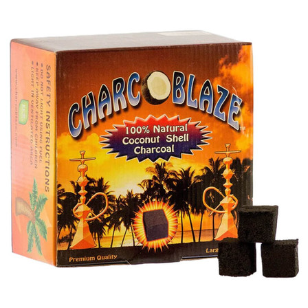 Charco Blaze Cubes - Hookah Charcoal - 1.5kg - 108 Pieces Per Box Charco Blaze Cubes - Hookah Charcoal - 1.5kg - 108 Pieces Per Box