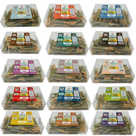 Sunrise THC-A Preroll - 1 Gram - 50 Counts Per Pack Sunrise THC-A Preroll - 1 Gram - 50 Counts Per Pack