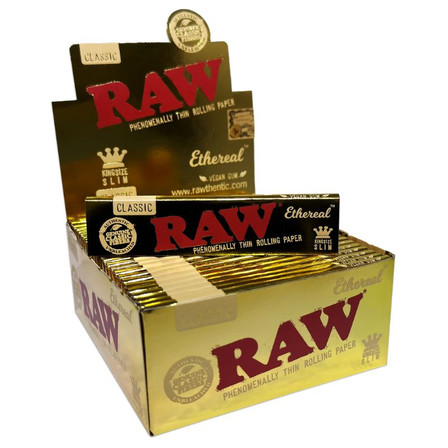 Raw - King Size - Ethereal Paper - 32 Per Pack - 50 Packs Per Box Raw - King Size - Ethereal Paper - 32 Per Pack - 50 Packs Per Box