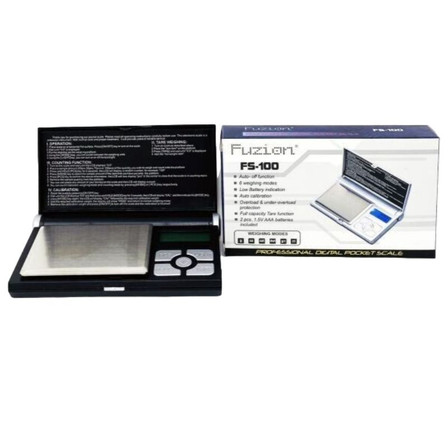 Fuzion - Digital Scale - 100 Grams X 0.01 Gram - FS-100 Fuzion - Digital Scale - 100 Grams X 0.01 Gram - FS-100