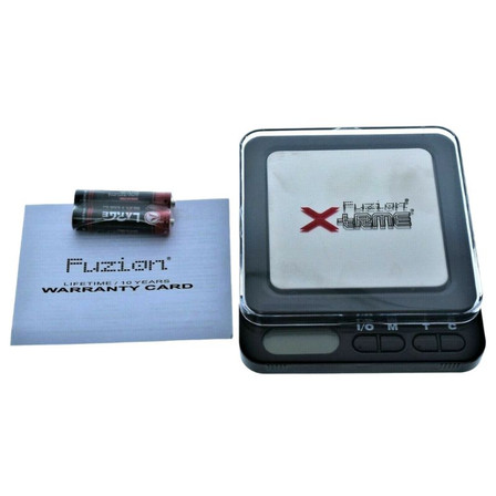 Fuzion - Xtreme Digital Mini Scale - 1000 Grams X 0.1 Gram - XTR-1000 - Black Fuzion - Xtreme Digital Mini Scale - 1000 Grams X 0.1 Gram - XTR-1000 - Black