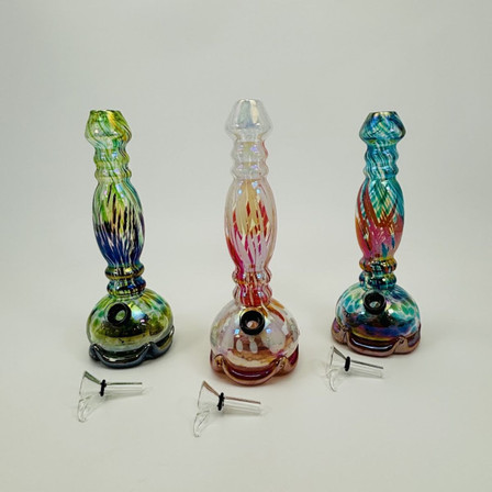 9 Inches - Soft Glass Waterpipe 9 Inches - Soft Glass Waterpipe