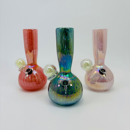 8 Inches - Soft Glass Waterpipe