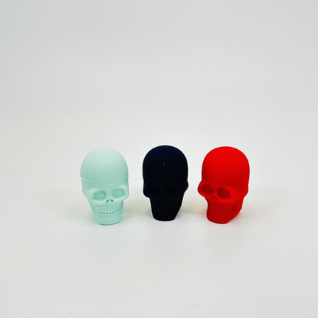 Silicon Wax Container Skull - 15ml - 25 Counts Per Jar - SL136