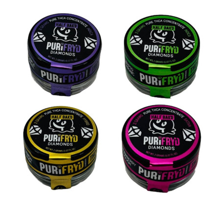 Half Bakd - Purifryd Diamond - THC-A - 2 Grams - Dab Half Bakd - Purifryd Diamond - THC-A - 2 Grams - Dab