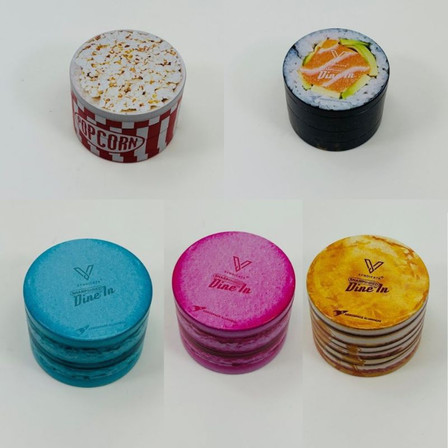 Vs Sharpshred - Dine-in Grinder Aluminum - 63mm - 4 Parts